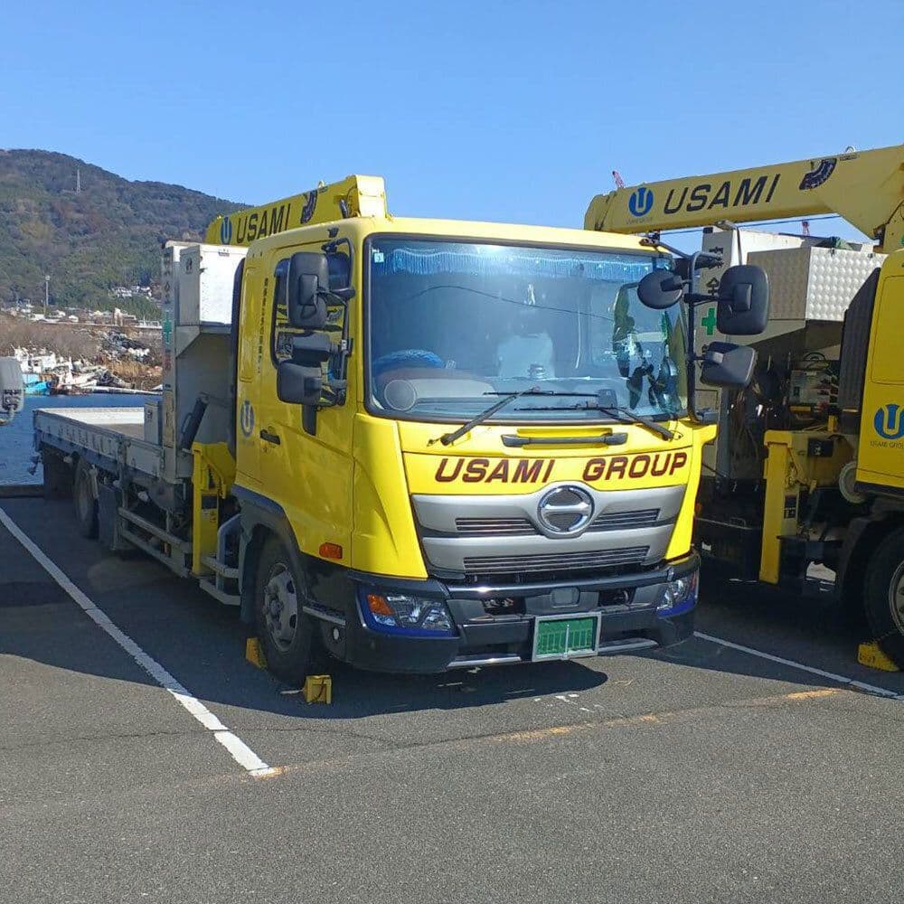 4tユニック2.8tミニクレーン付き・エアサス