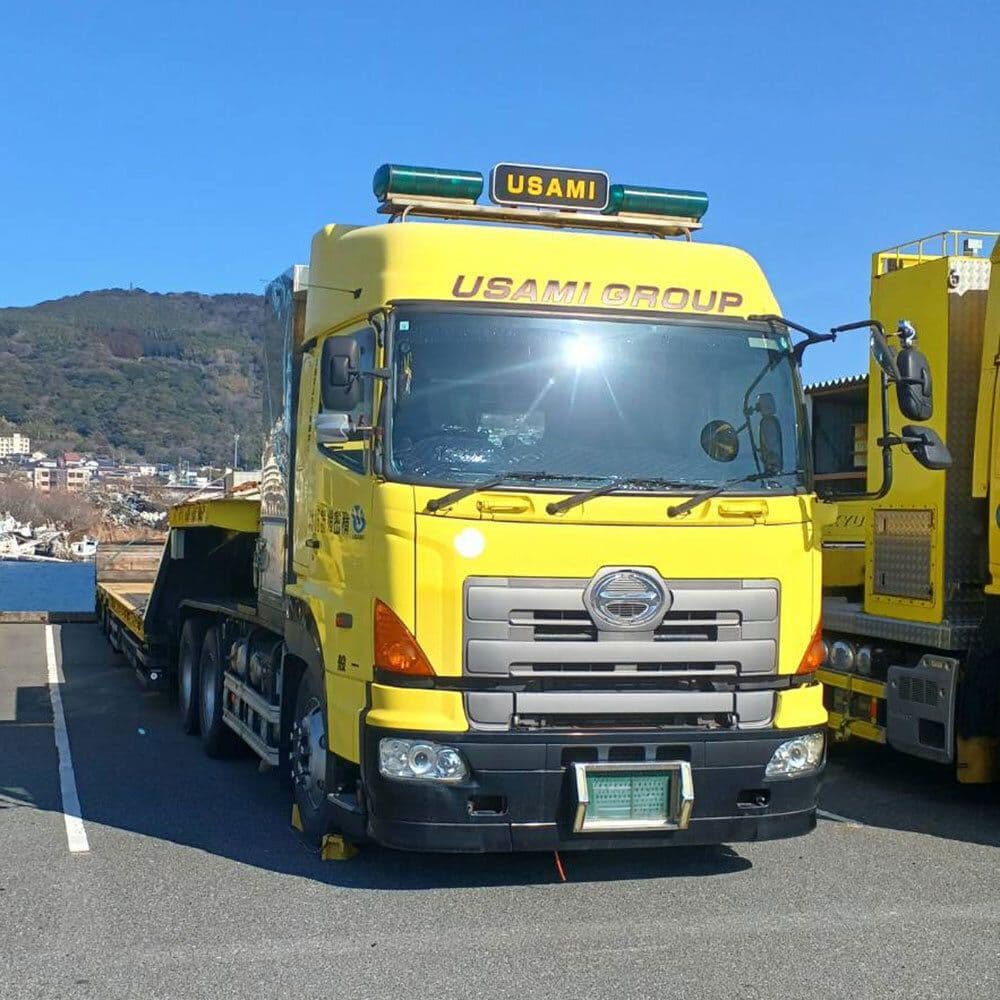 トレーラー台車：重機